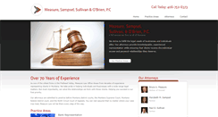 Desktop Screenshot of measurelaw.com